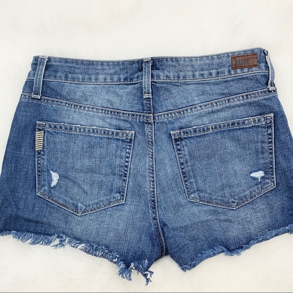 PAIGE Daryn Denim Shorts - Picture 3 of 6
